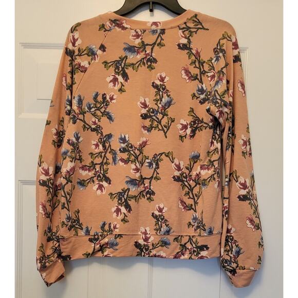 Iz Byer Women's Multicolored Print Long Sleeve Shirt Size Large - Picture 2 of 11